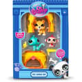 Miniatyrbild 3 av 6: BANDAI - Littlest Pet Shop - Tiki Jungle Pack - 3 djur och tillbehör - BF00515