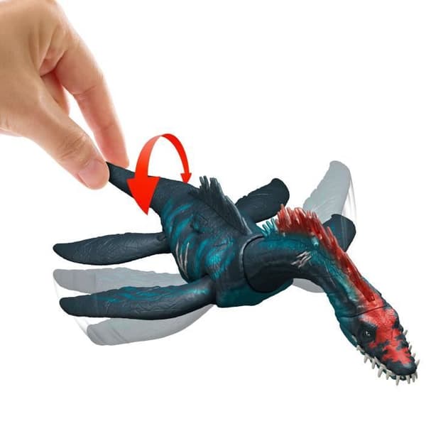Styxosaurus, Figurine Dinosaur Mega Action, Evolutionsfunktion, Jurassic World, Från 4 år