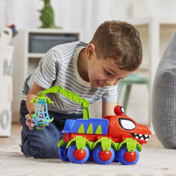Spidey Dino-Webs-fordon med Spider-Man-leksaker, från 3 år, Spidey och hans extraordinära vänner