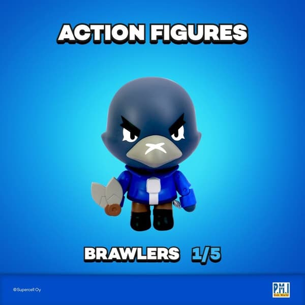 Action Figurer Brawl Stars S1 CROW 11 cm