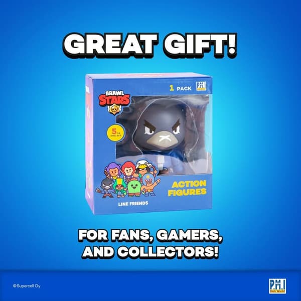 Action Figurer Brawl Stars S1 CROW 11 cm