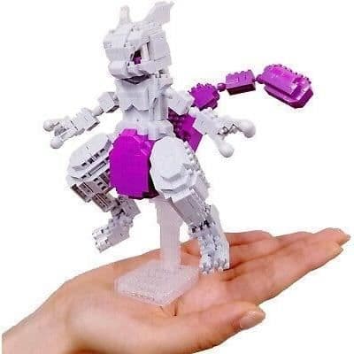 Figurine i tegelstenar - BANDAI - NANOBLOCK - Pokémon - Mewtwo