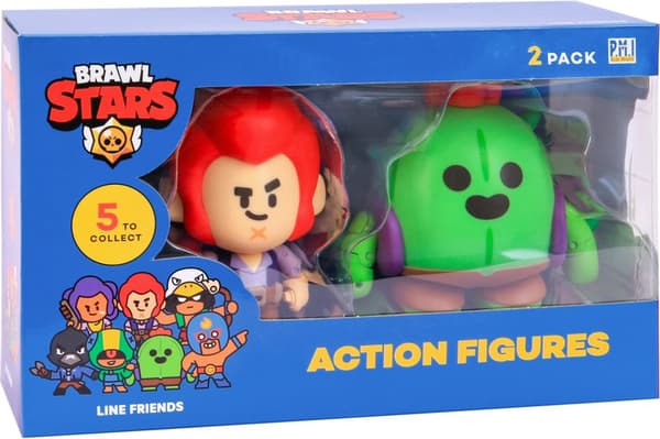 BRAWL STARS S1 ACTIONFIGURER 11 cm - 2-PACK VER. A