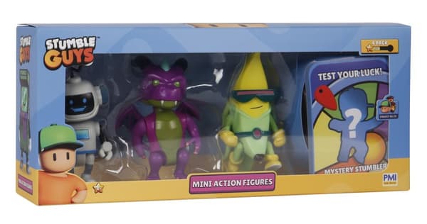 STUMBLE GUYS S2 MINI-TOIMINTAHAHMOT - 4 KPL PAKKAUS VERSIO B