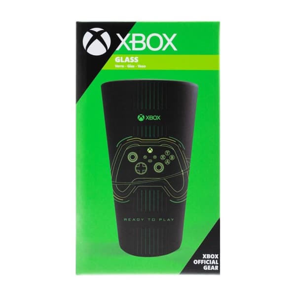 Paladone XBOX lasi musta 1 kpl 400 ml