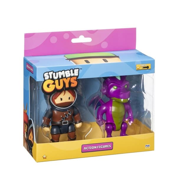 Sats med figurer Stumble Guys S2 ACTION PACK 11,5 cm 2 Delar