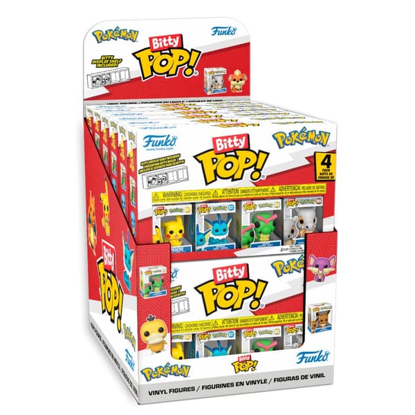 Assorted Blister 4 figures Bitty POP Pokemon