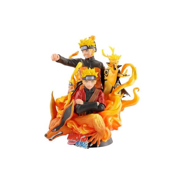 Naruto Shippuden Petitrama DX FIGURIN PVC Naruto 01 15 cm - MegaHouse