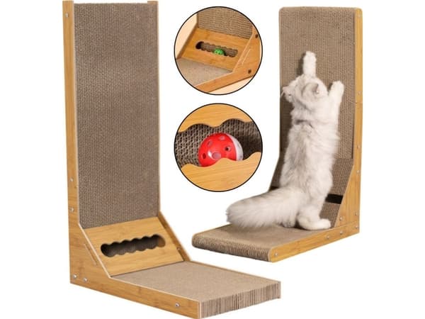 Verk Lean Kartong med ball til katt, 60 x 40 x 24 cm