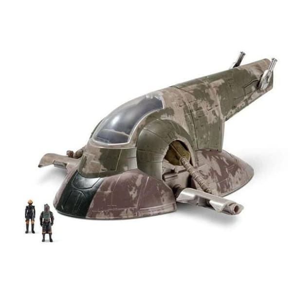 Figure Deluxe Vehicle - Star Wars - Boba Fetts skepp (20 cm) - Wave 1