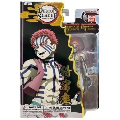 Figur i HD med ledade delar Ultimate Legends - BANDAI - Demon Slayer - Akaza - 12 cm