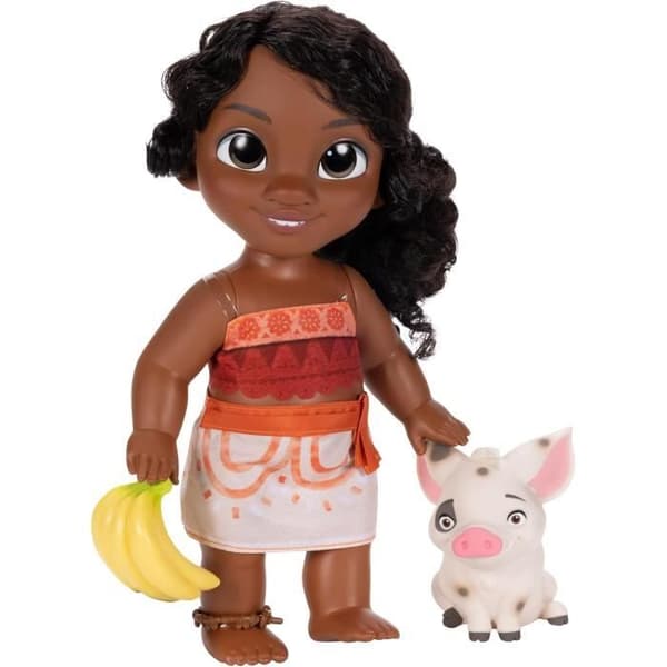 Figur Z figurina MOANA 2 Ung Karaktär med Pua - Hösten 2024 5L - Polybag - Disney