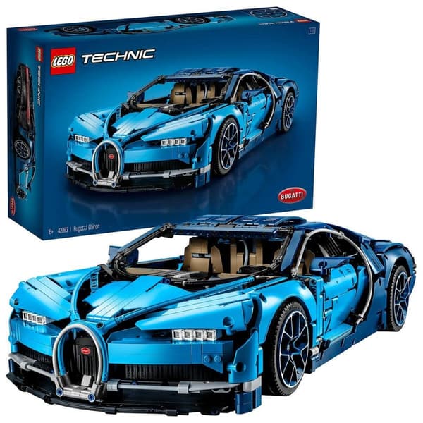 Playset Lego Technic: Bugatti Chiron 42083 3599 Pieces 32 x 14 x 56 cm