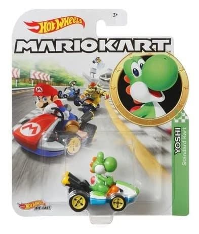 Hot Wheels basfordon Mario Kart Yoshi