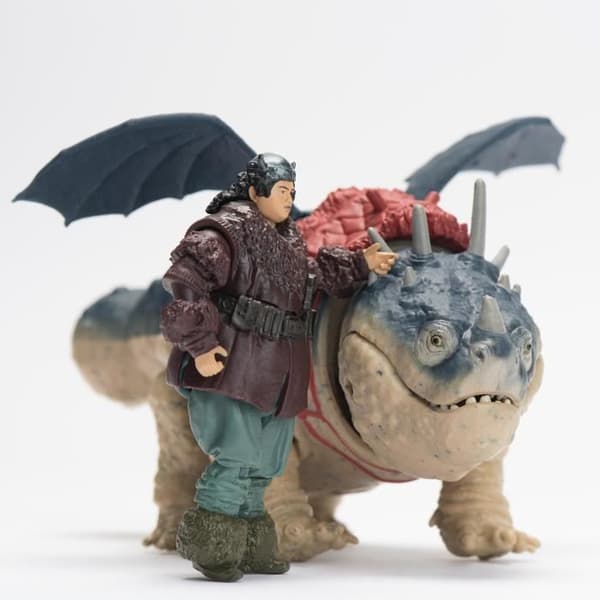 SPIN MASTER PAKET DRAGON OCH VIKING 25 CM GRONK Dragons Film