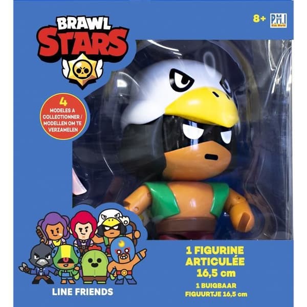 Brawl Stars® - 1 actionfigur 16,5 cm - Lot #4 - Samlarfigurer - TV-spel - Lansay