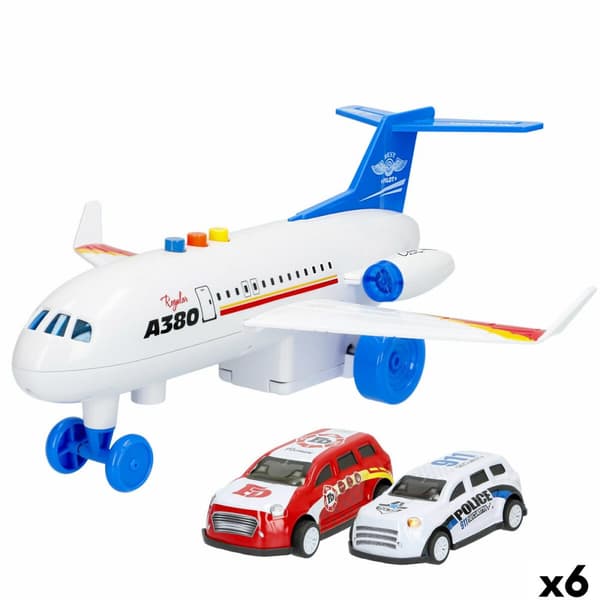 Flygplan Colorbaby 28 x 10 x 26 cm (6 antal)