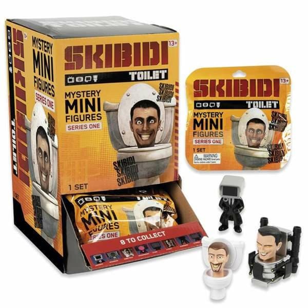 Toimintahahmot Skibidi Toilet Mini Mystery