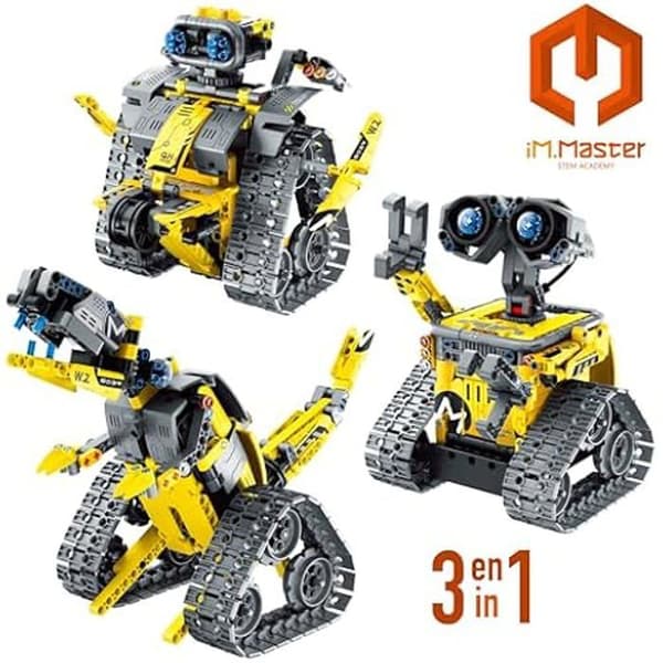 Fjärrstyrd robot - COLORBABY - iM.Master 85458 - 3 i 1 - 434 delar - Bluetooth-kontroll