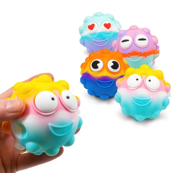 Pop-It Fidget Toy / Stressipallo – Eye popper puristuspallo
