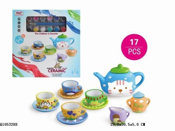 Nenurodyta_V Set Toy Painting Ceramic 17 Pcs Q1053288