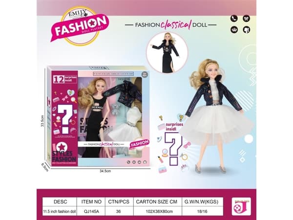 Nenurodyta_Z Emily Doll Bendable 29Cm Zja325882