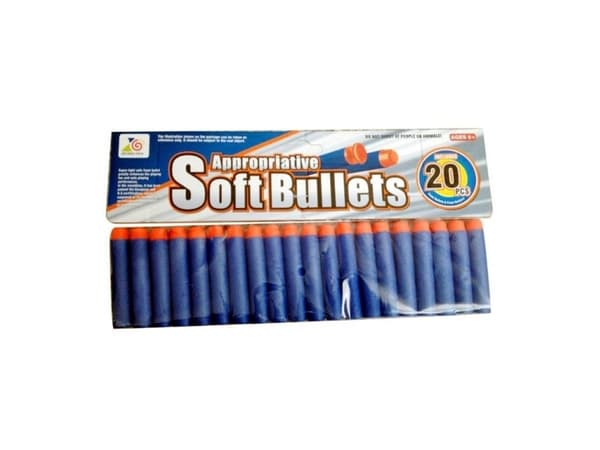 SOFT DARTS WITH 20PCS