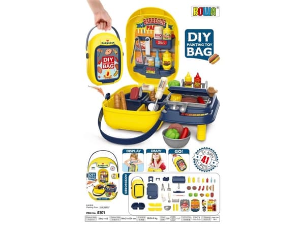 FOOD SET(STORAGE BOX)-41PCS 29X21X13