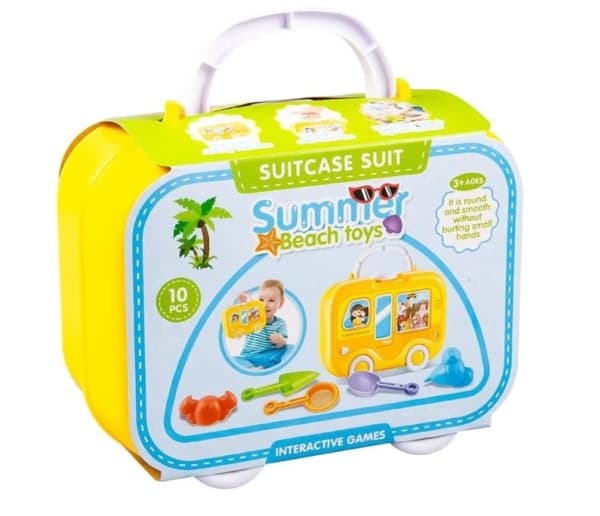 Nenurodyta_V Toy Beach Set Suitcase 666-1163P