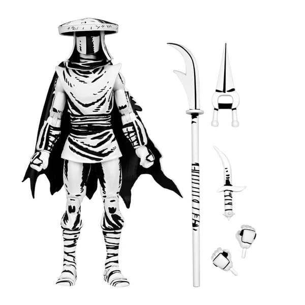 Ninja Turtles Teenage Mutant Elite Guard Black & White figure 18cm