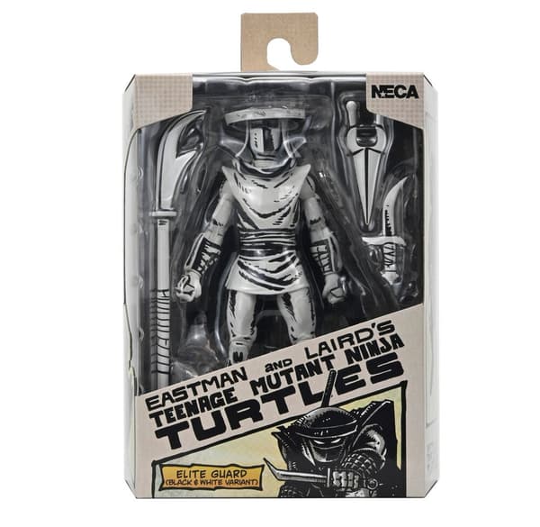 Ninja Turtles Teenage Mutant Elite Guard Black & White figure 18cm