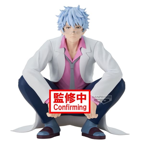 Gintama  Mr.Ginpachi&#39;s Zany Class Ginpachi Sakata figure 13cm