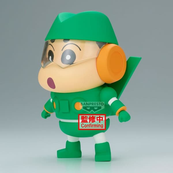Crayon Shinchan Kantam Robo Shinchan figure 12cm