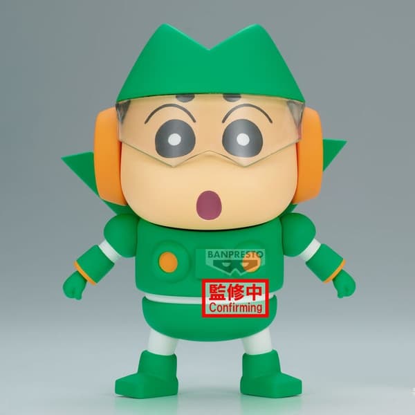 Crayon Shinchan Kantam Robo Shinchan figure 12cm