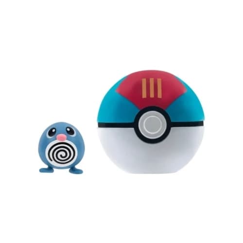 Pokémon - Clip N Go - Poliwag with Lure Ball (PKW3626)