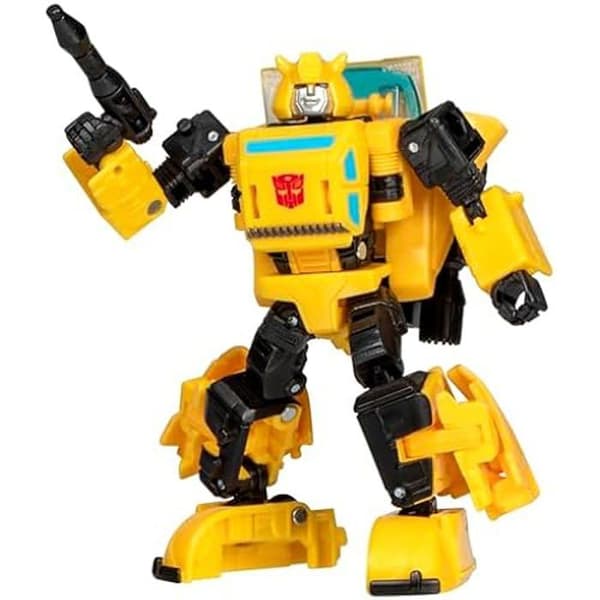 Figur - TRANSFORMERS - Ursprungs Bumblebee - 14 cm - Omvandling 2-i-1 - Inkluderade tillbehör
