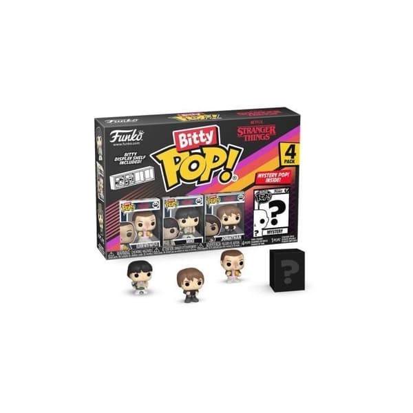 Funko - Stranger Things - Pack med 4 figurer Bitty POP! Eleven 2,5 cm