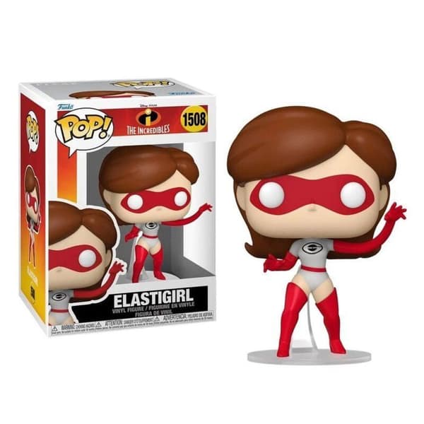 Figurine - FUNKO - Pop Disney N° 1508 - Elastigirl - 9 cm - Flerfärgad - Blandat