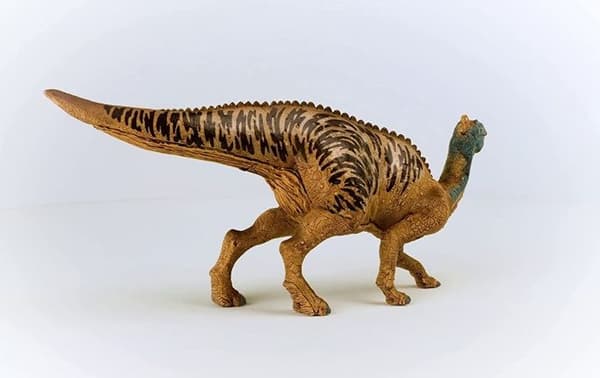 Realistisk Edmontosaurus dinosauriefigur - dinosaurie actionfigur med rörlig käk - förhistorisk varelse - leksak