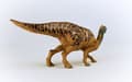 Miniatyrbild 3 av 4: Realistisk Edmontosaurus dinosauriefigur - dinosaurie actionfigur med rörlig käk - förhistorisk varelse - leksak