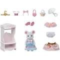 Miniatyrbild 2 av 6: Miniatyrfigurer - SYLVANIAN FAMILIES - 5540 - Moderesväskan och storasyster marshmallowmus