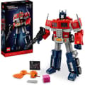 Miniatyrbild 1 av 4: LEGO® ICONS™ 10302 Optimus Prime, Transformers Autobot Robot Minifigure, Modelllastbil, Vuxen