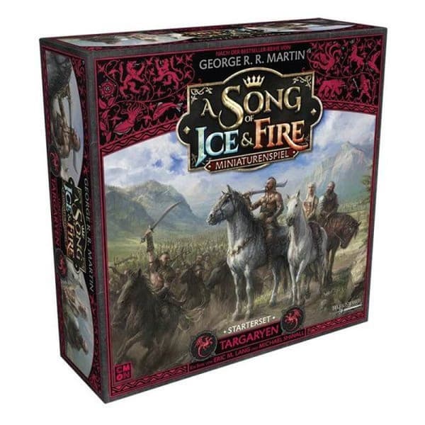 Cmon - CMND0123 - A Song of Ice - Fire Targaryen Starter Kit Basspel för surfplatta i tysk flerfärgad
