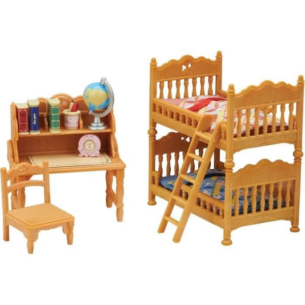 Miniatyrfigurer - SYLVANIAN FAMILIES - 5338 - Barns sovrum - Barnmöbler och tillbehör