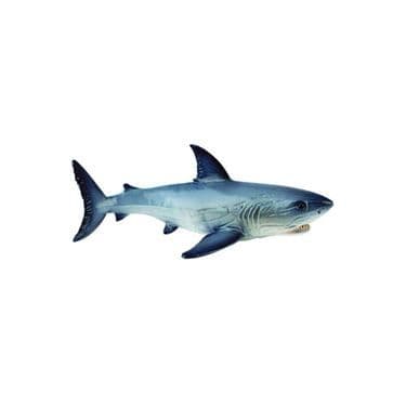 White Shark Figure - BULLYLAND - Animal World - 16 cm - PVC fri