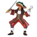Miniatyrbild 1 av 2: Piratkaptensfigur - PAPO - Röd - Pojke - 3 år och äldre - Inomhus