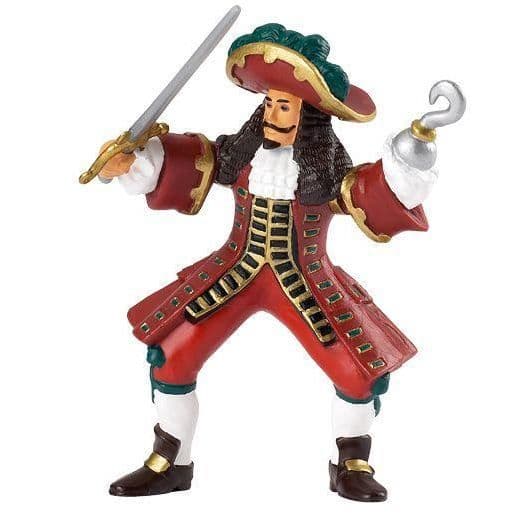 Piratkaptensfigur - PAPO - Röd - Pojke - 3 år och äldre - Inomhus