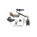 Miniatyrbild 4 av 5: Star Wars Mission Fleet - The Mandalorian The Child Battle for the Bounty - Vehicle och 2 6 cm figurer