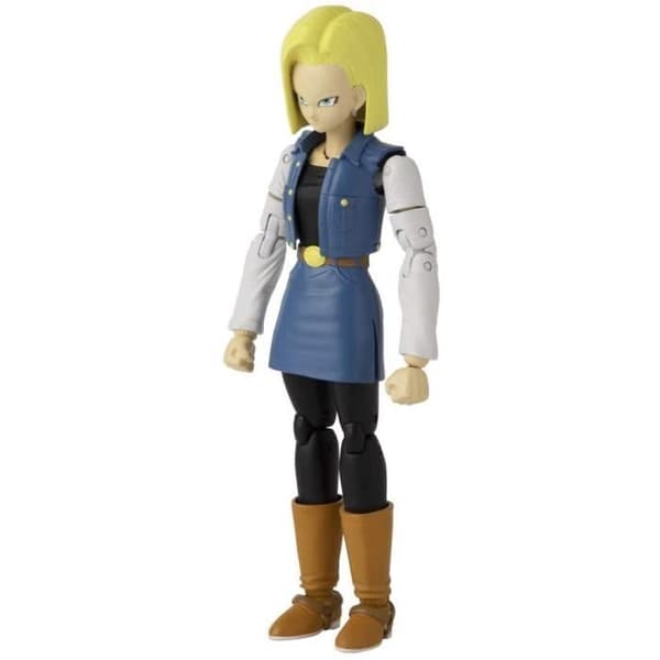 BANDAI 36191 Super-Dragon Ball Stars 17 cm Figur-Android 18-36191