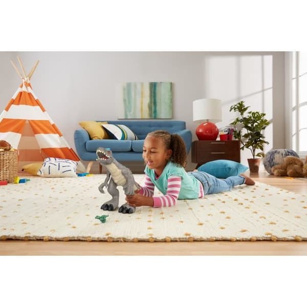 Fisher-Price Imaginext Indominus Rex Figur - Jurassic World - Grå